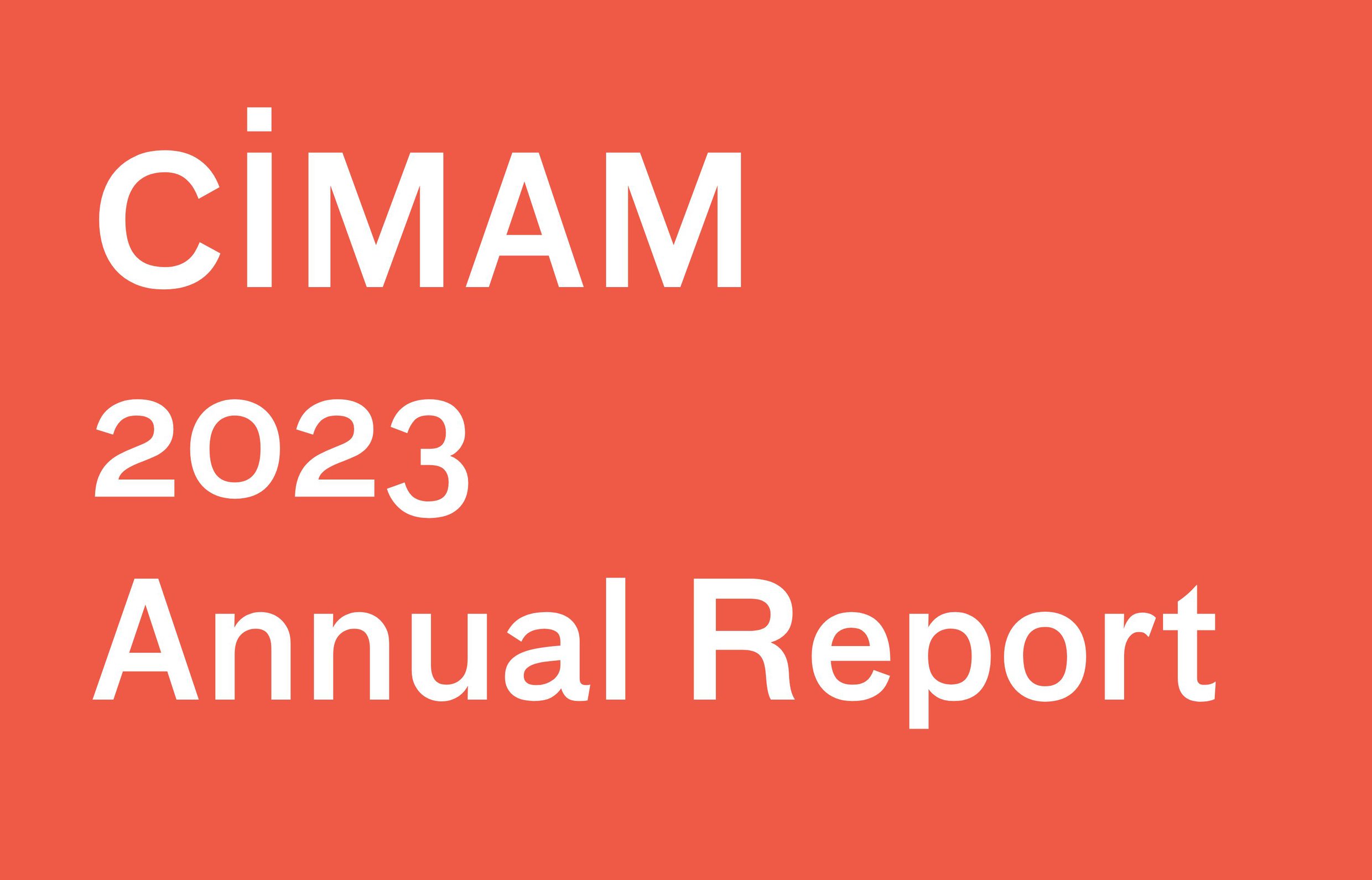 CIMAM 2023 Annual Report