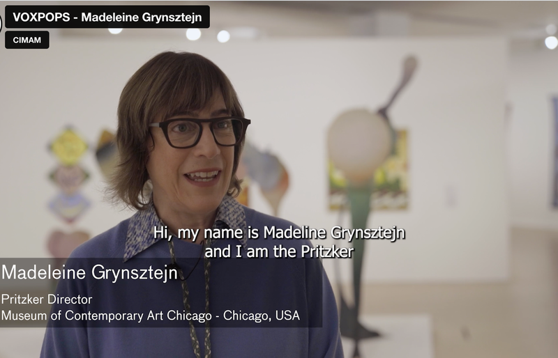 Madeleine Grynsztejn, the Pritzker Director of the Museum of Contemporary Art Chicago.