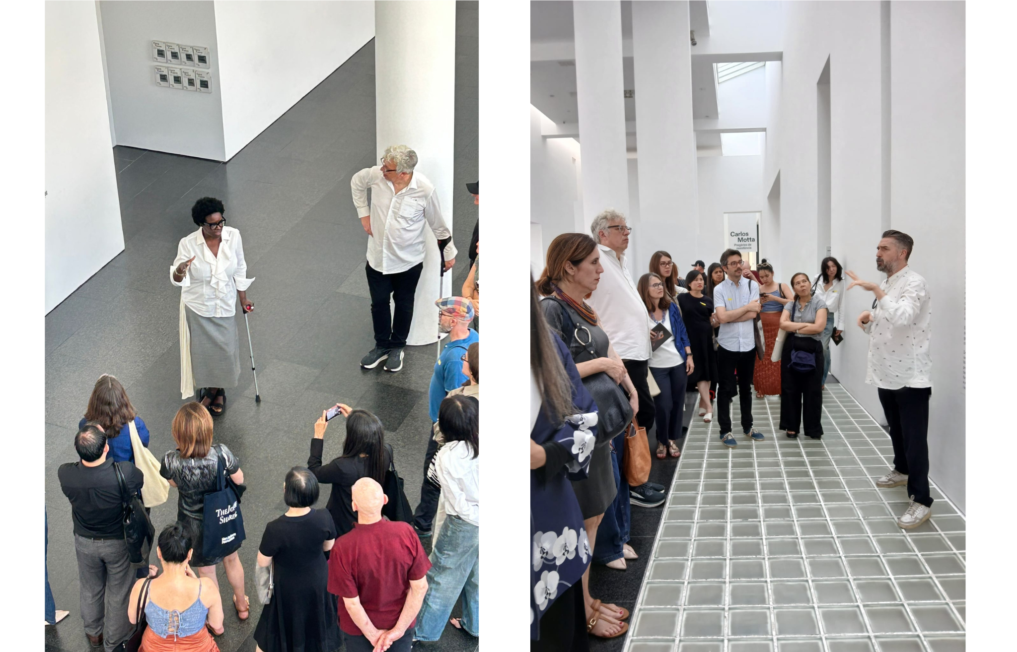 Agustin y Elvira at Macba