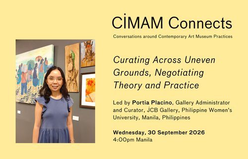 CIMAM Connects web