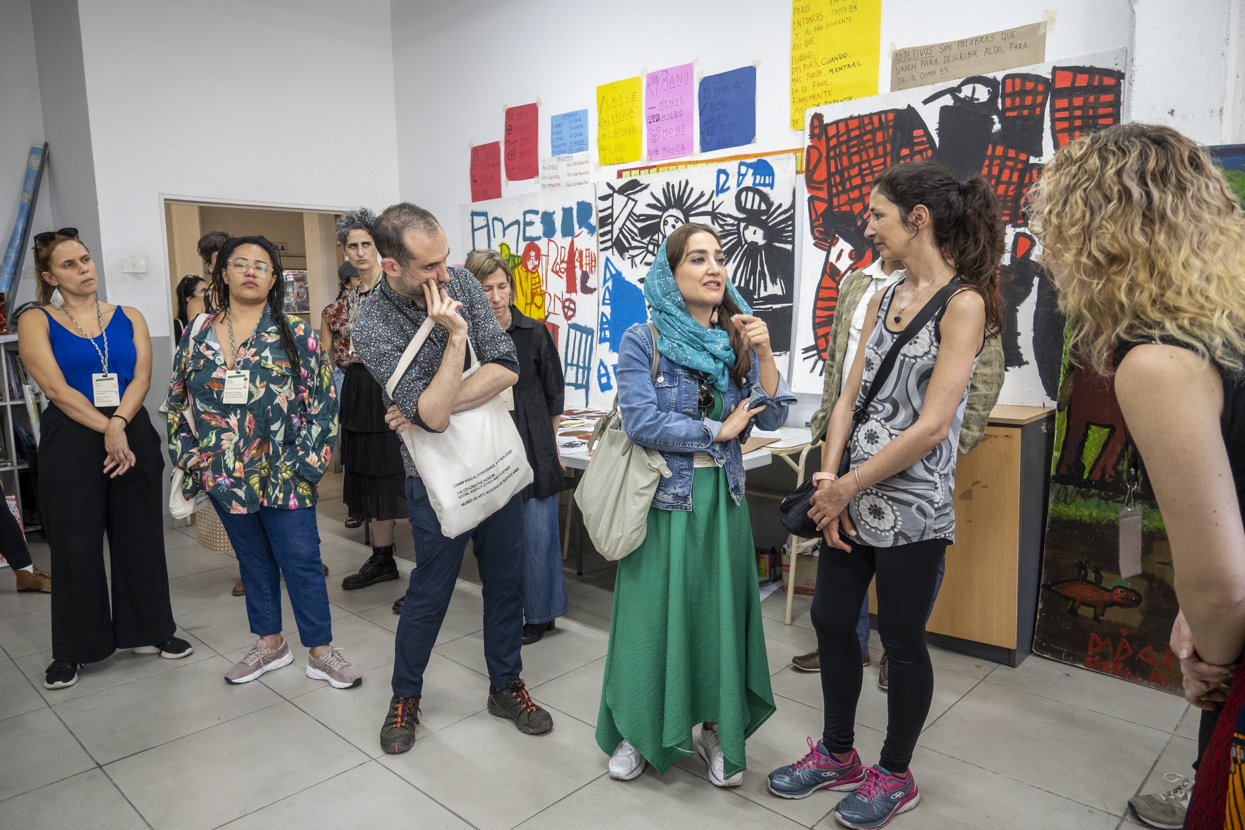 Centro Educativo Isauro Arancibia hosted by educators Inés García Guerreiro and Sol Castignani copia