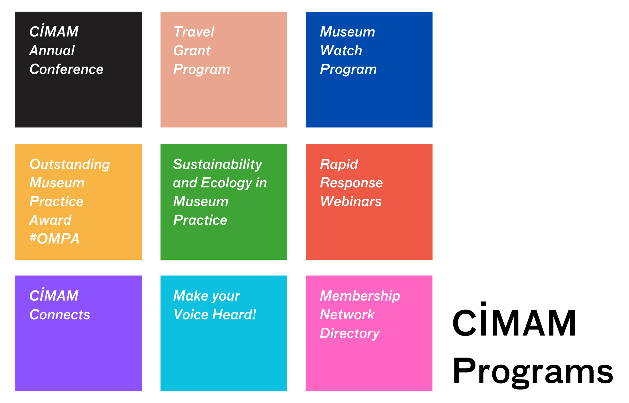 Copia de CIMAM 2024 Programs