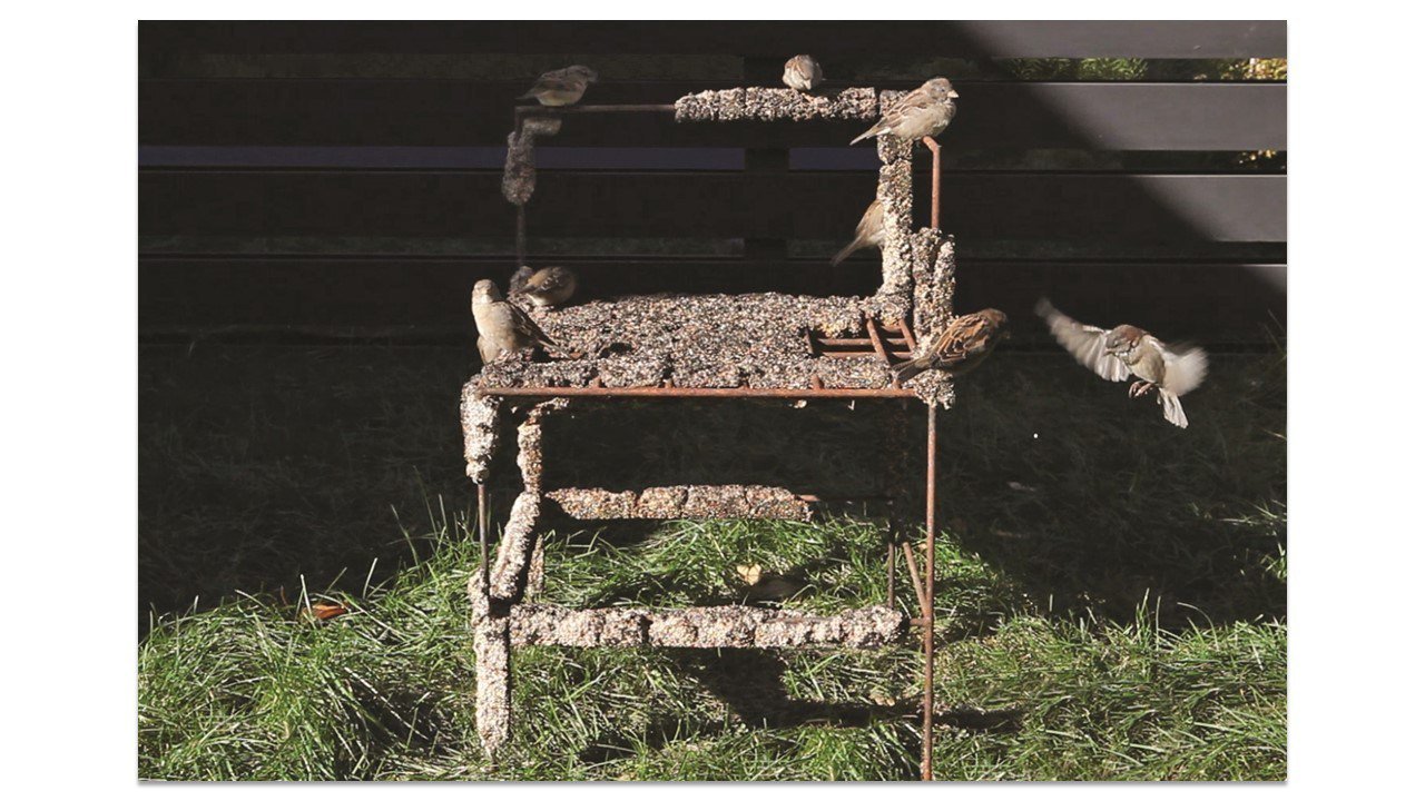 OOIEE, After Donald Judd (Corner Chair 19.75), 2018, after the chair had become part of the ecosystem. Courtesy of OOIEE and co. (company projects)..jpg