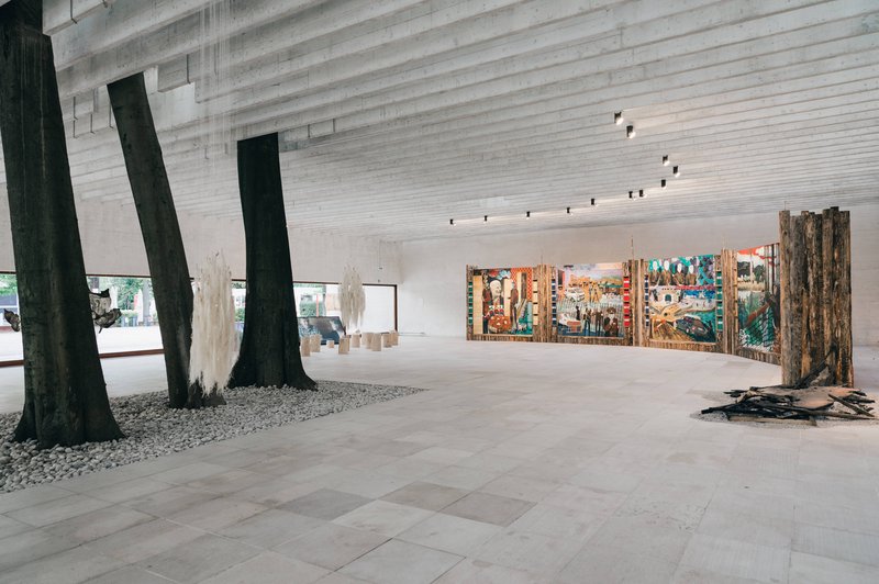 Small_Installation view 'The Sámi Pavilion' in the Nordic Pavilion. Image Michael Miller, Office for Contemporary Art Norway (OCA).jpg