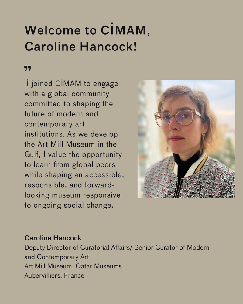 Welcome Caroline Hancock