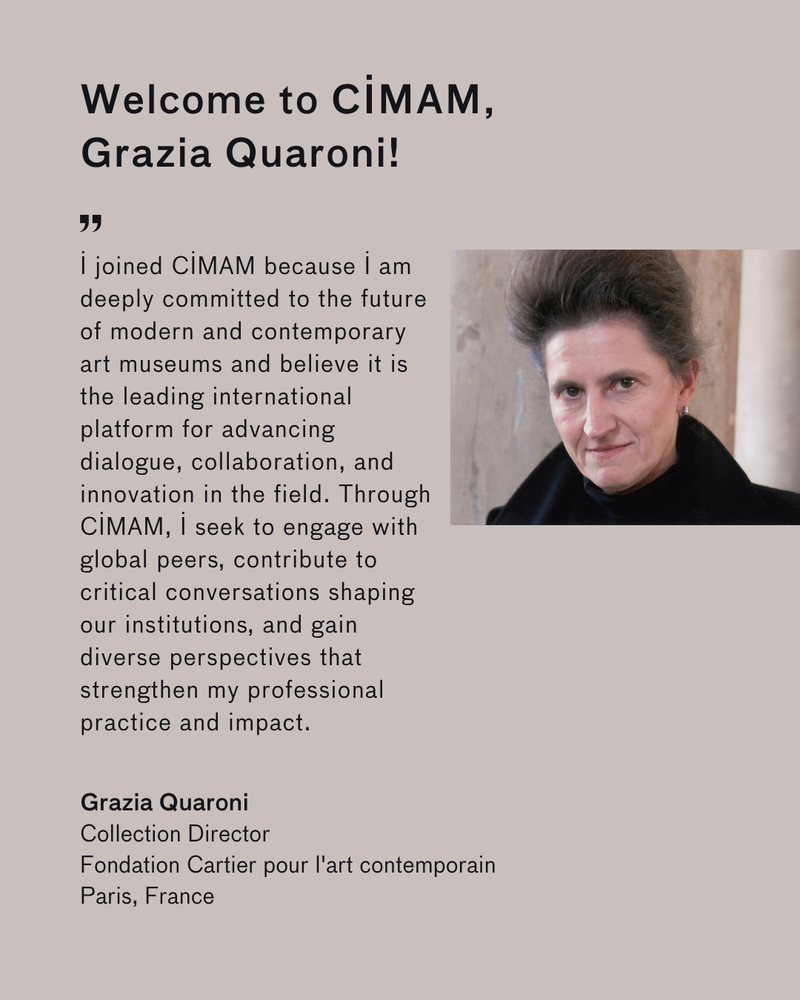 Welcome Grazia Quaroni