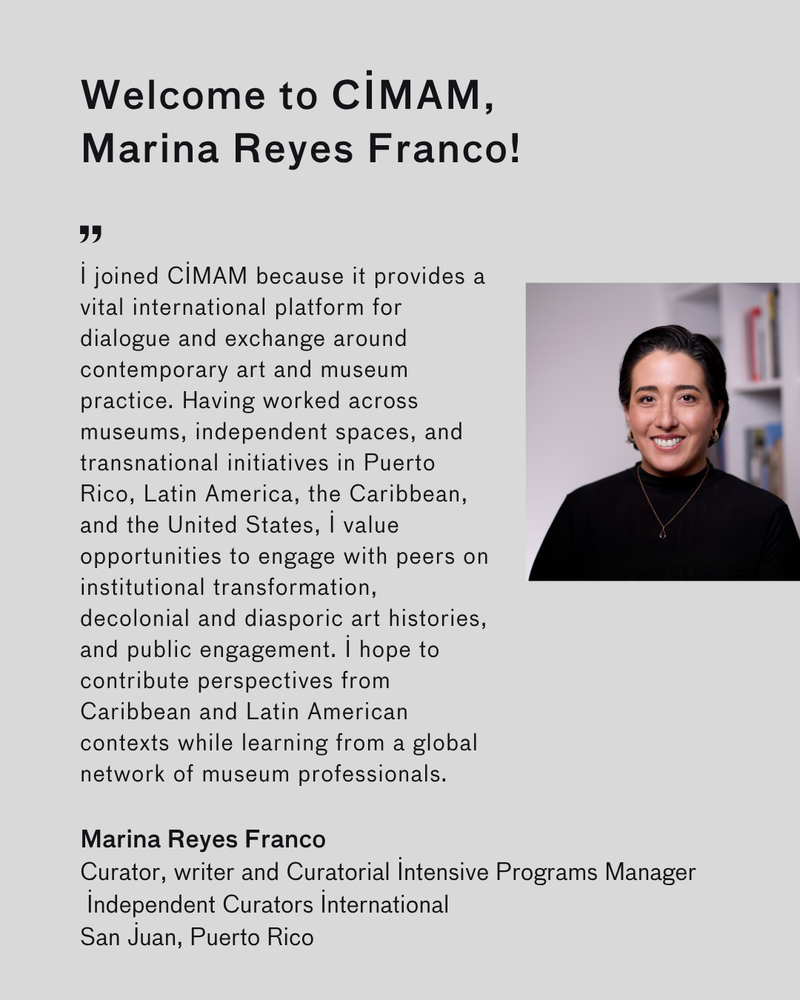 Welcome Marina Reyes Franco