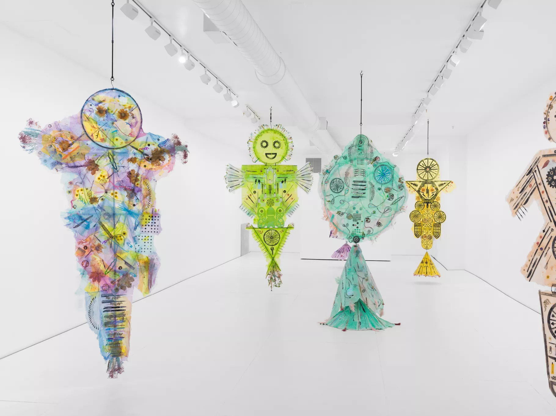 Amy Brener, installation view of “Servers” at Jack Barrett, 2024. Courtesy of the artist and Jack Barrett.